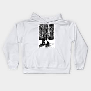 'The Moon is a Balloon (Anchored to Promises of the Night)' Kids Hoodie